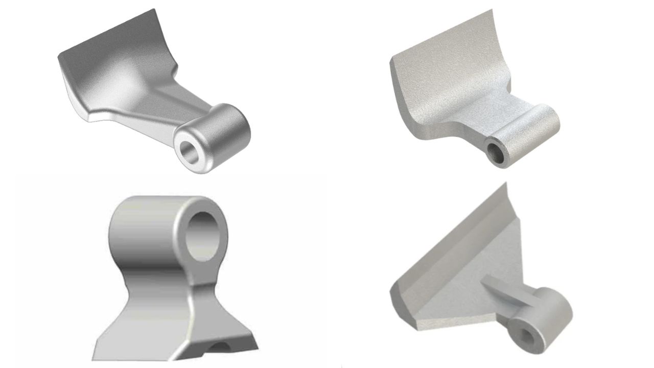Flail Hammer Blades for Heavy Vegetation and Brush Cutting